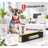  XL Druckerpatrone von tintenalarm.de ersetzt HP 971 XL, CN628AE gelb (ca. 6.600 Seiten) 